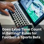 does a football bet count in extra time